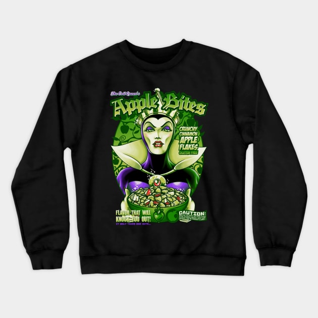 Apple Bites Crewneck Sweatshirt by GillesBone